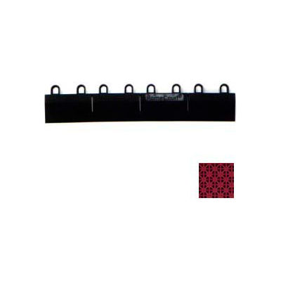 Mateflex HomeCourt Edge Female Connecting Piece 450222, 12"L X 1-3/4"W, Terra Cotta Red