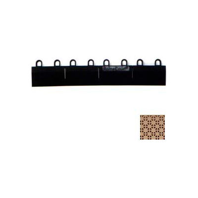 Mateflex HomeCourt Edge Female Connecting Piece 450231, 12"L X 1-3/4"W, Desert Sand