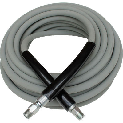 MTM Hydro 29,521 Kobrajet 3/8" x 75' 4000PSI Hot/Cold Water Non-Marking MNPT Pressure Laveur Hose