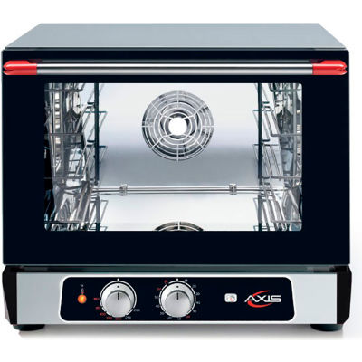 Axis Convection Oven, 23-3/4"W x 26-13/16"D x 21-1/8"H, 208-240V, 12,27A, 2,4 CuFt Cap,Humidity Ctrl