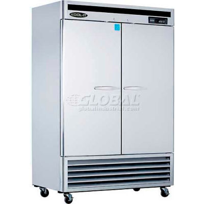 Kool-It KBSR-2 Réfrigérateur à montage inférieur - Double Porte 42,8 Pi³ Argent