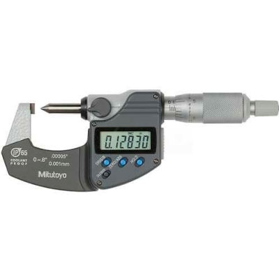 Mitutoyo 342-371-30 Digimatic 0-.8 "/20mm à sertir hauteur micromètre sortie de données & Ratchet Stop dé à coudre