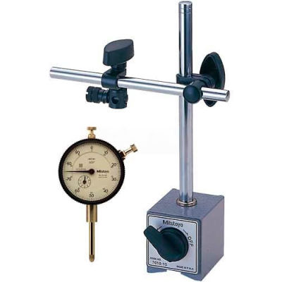 Mitutoyo 64PKA079B Indicateur de cadran et ensemble de base magnétique