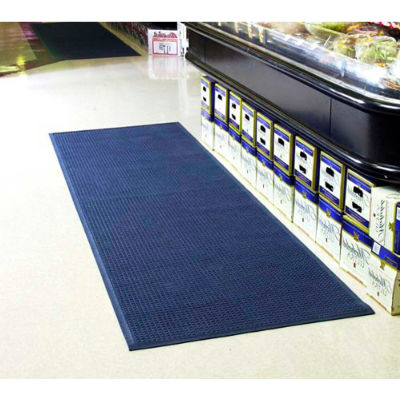 WaterHog® Entrance Mat Fashion Border 3/8" Thick 2' x 3' Medium Blue