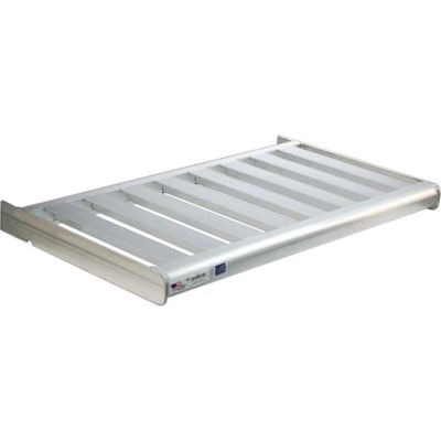 Nouvel-Age - Cantilever Rack T-Bar Shelf, 48"Wx24"D, 900 lbs Capacity, Aluminium