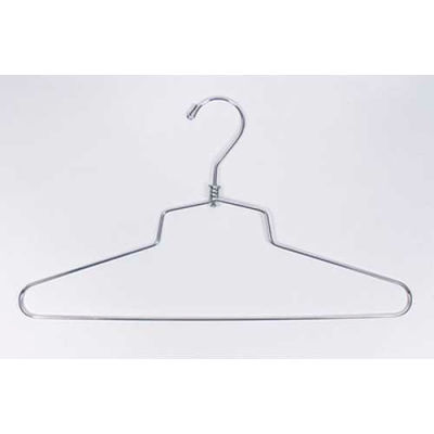 NAHANCO-cintre chemise/robe sld-14, 14" L, métal chromé, Pkg Qty 100