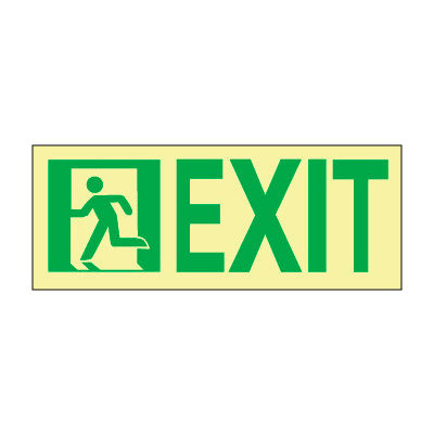 Glow NYC - Sign Exit Left