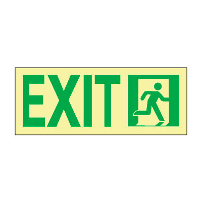 Glow NYC - Sign Exit Right