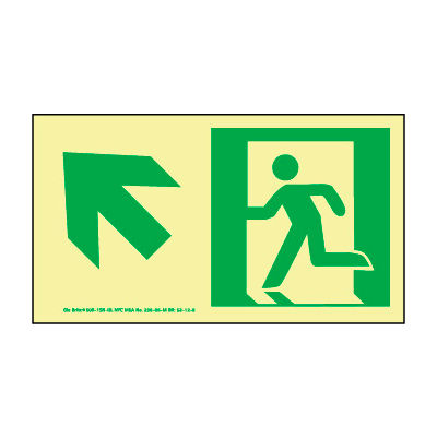Glow NYC - Directional Sign Up Left
