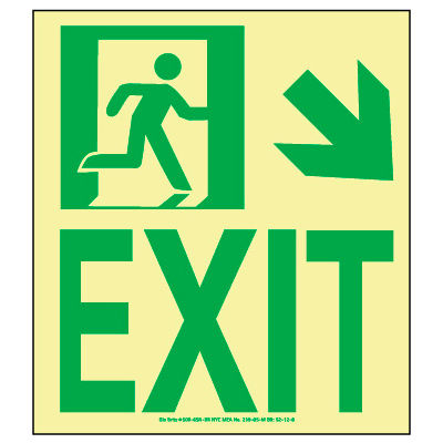 Glow NYC - Exit Down Right