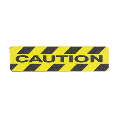 Grit Anti-Slip Tape - Caution - 6"W