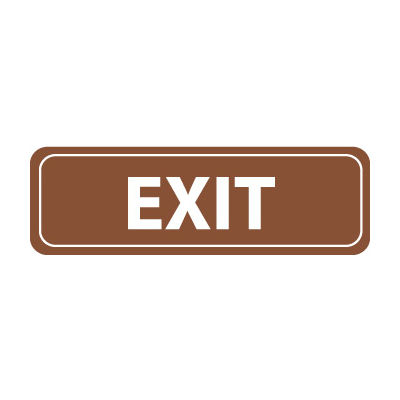 Architectural Sign - Exit