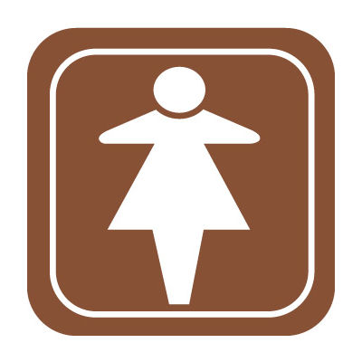 Architectural Sign - Women Symbol