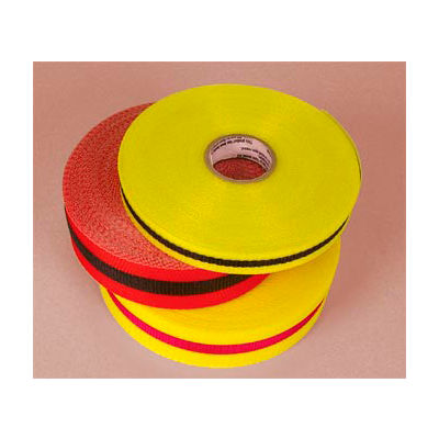 Webbed Barrier Tape - Magenta/Yellow - 2"W