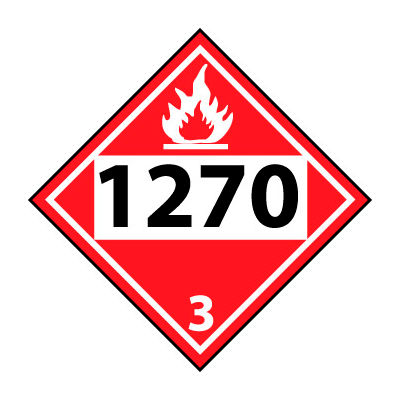 DOT Placard - 1270 3