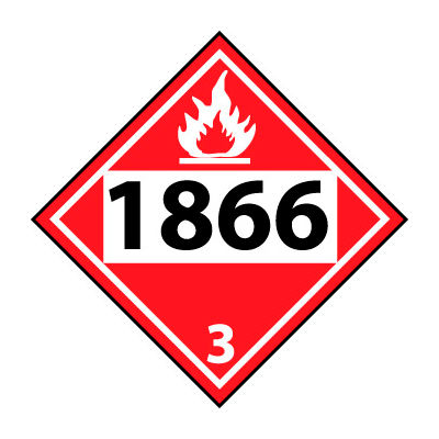 DOT Placard - 1866 3