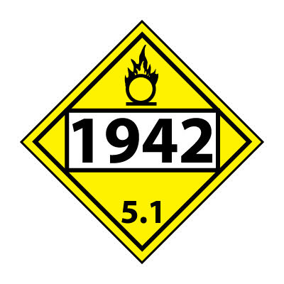 DOT Placard - 1942 5.1