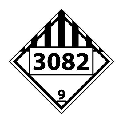 DOT Placard - 3082 9