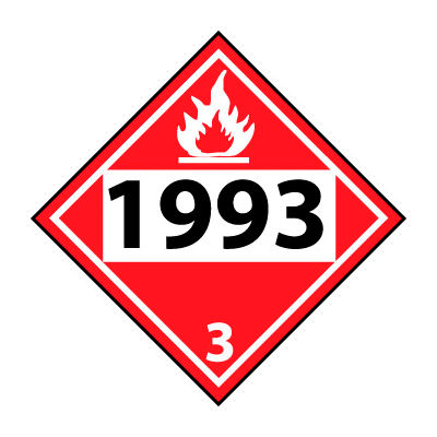 DOT Placard - Four Digit 1993