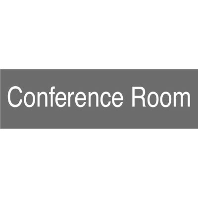 Engraved Sign - Conference Room - Gray