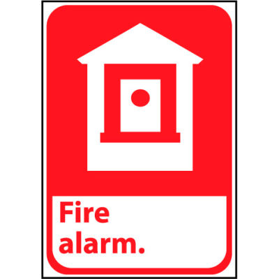 Fire Safety Sign - Fire Alarm - Plastic