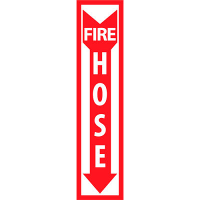 Fire Safety Sign - Fire Hose - Plastic