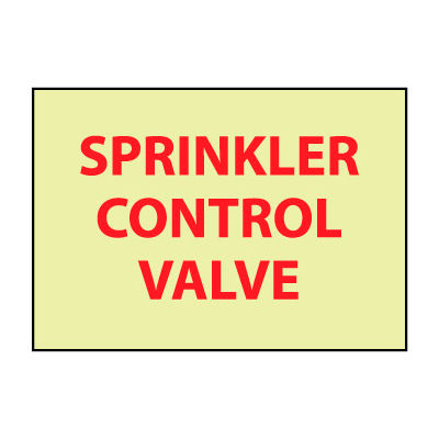 Glow Sign Vinyl - Control Valve