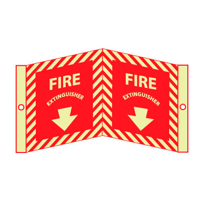 3D Glow Sign Acrylic - Extinguisher