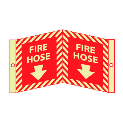3D Glow Sign Acrylic - Fire Hose