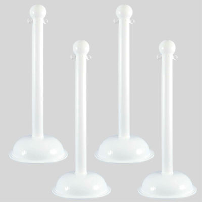 Mr. Chain 99901-4 Warning Post - White