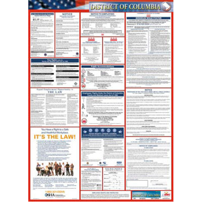 Labor Law Poster - District Of Columbia