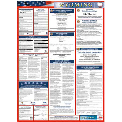 Labor Law Poster - Wyoming