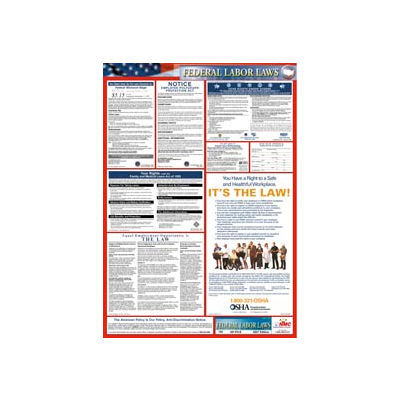 Labor Law Poster - Federal Labor Law Poster - Spanish