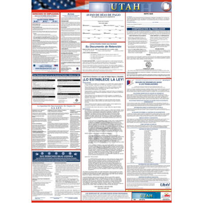 Labor Law Poster - Utah - Spanish