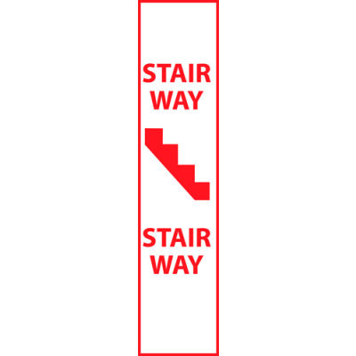 Fire Safety Sign - Stairway - Plastic