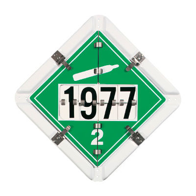 DOT Flip Placard - Combination For Pressure Carrying Vehicles