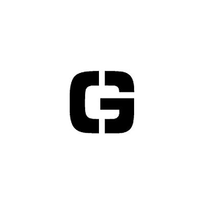Individual Character Stencil 12" - Letter G