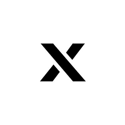Individual Character Stencil 12" - Letter X