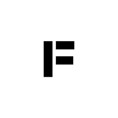 Individual Character Stencil 36" - Letter F