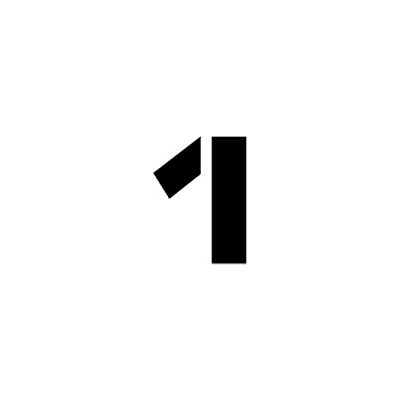 Individual Character Stencil 4" - Number 1