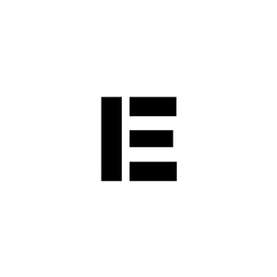 Individual Character Stencil 8" - Letter E