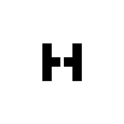 Individual Character Stencil 8" - Letter H