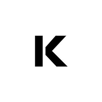 Individual Character Stencil 8" - Letter K