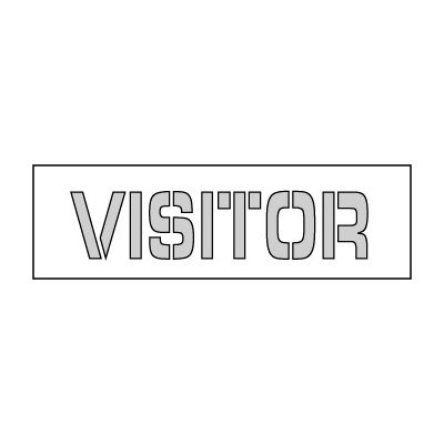 Parking Lot Stencil 15x4 - Visitor