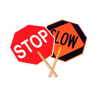 Paddle Sign - Stop/Slow Paddle