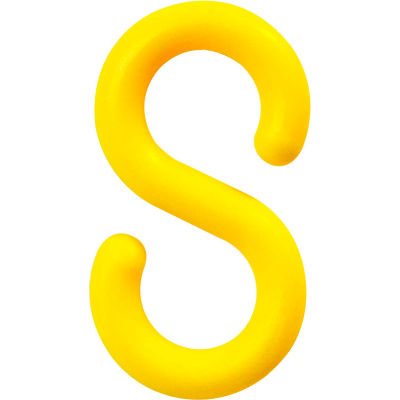 Mr. Chain 50302-25 Connecting S-Hooks - 2" Yellow, 25/Pack