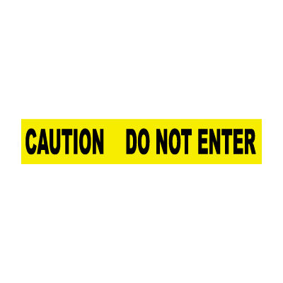 Printed Barricade Tape - Caution Do Not Enter