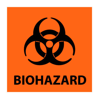 Étiquettes de sécurité, Biohazard