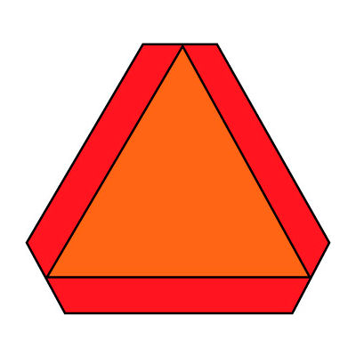 DOT Placard - Slow Moving Vehicle Sign