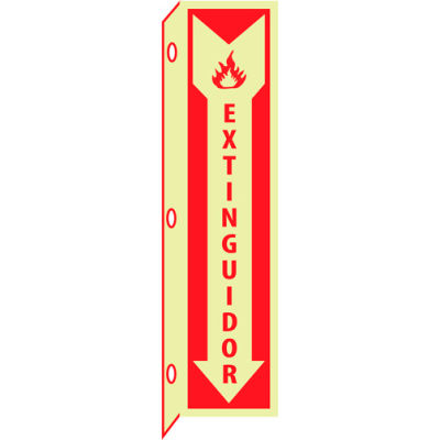 3D Glow Sign Plastic - 3D Extinguidor (Spanish)